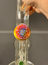 Load image into Gallery viewer, Clear 60hole stacker tube 18” tall 18mm w Shane Smith marble

