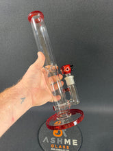 Load image into Gallery viewer, 40hole 14” tall 18mm Red Blizzard collab with leviathan
