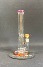 Load image into Gallery viewer, 40hole 14” tall 18mm Amber Purple collab with leviathan
