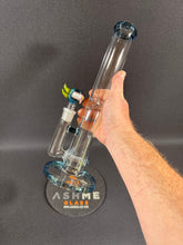 Load image into Gallery viewer, 40hole 14” tall 18mm Blue Stardust collab with leviathan
