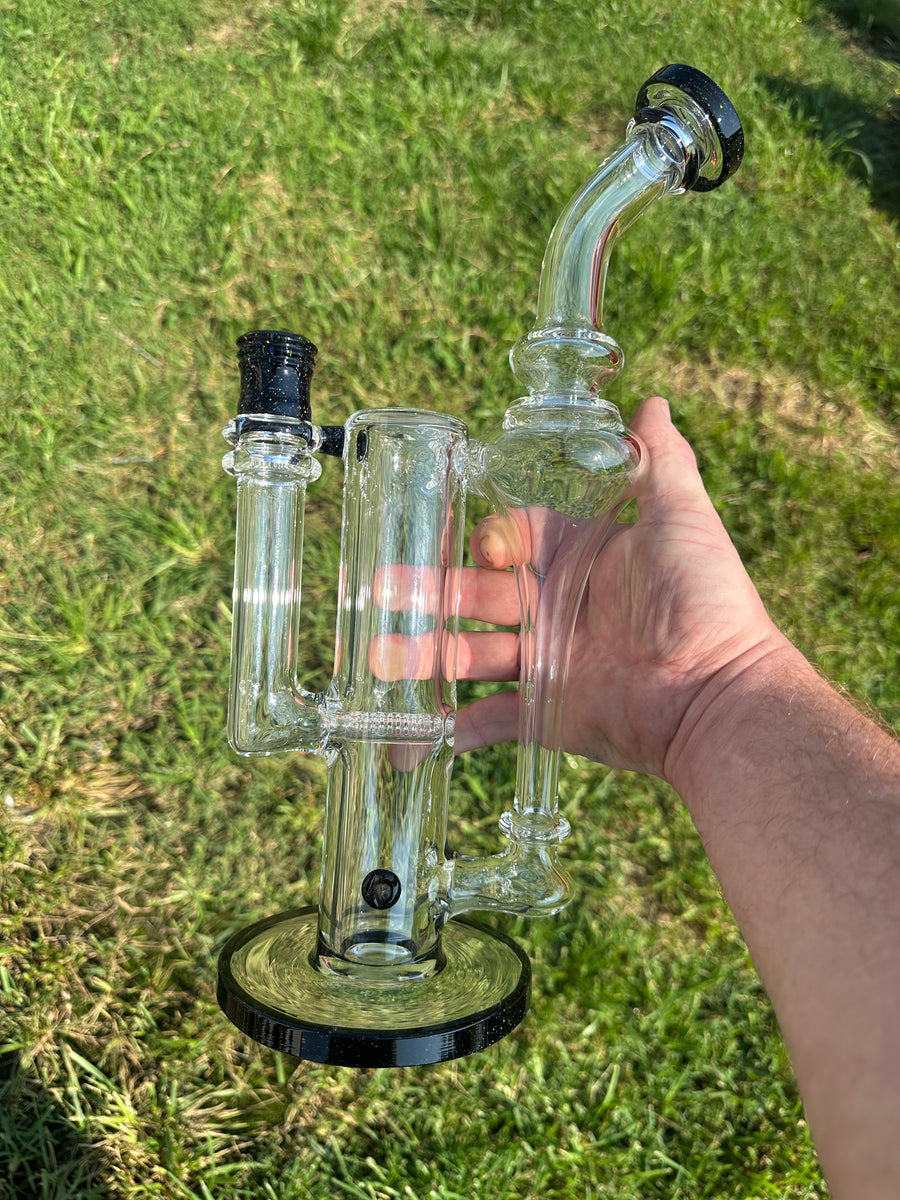 60hole rig with spinner drain and opal – AshMe Glass