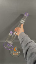 Load and play video in Gallery viewer, 60hole Purple Lollipop accents 18mm 18”
