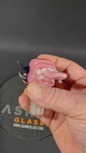 Load and play video in Gallery viewer, 4hole leviathan monster slide with UV and tongue ring
