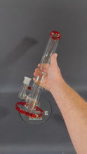 Load and play video in Gallery viewer, 40hole 14” tall 18mm Red Blizzard collab with leviathan
