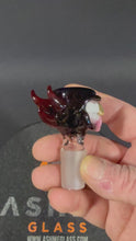 Load and play video in Gallery viewer, 40hole 14” tall 18mm Galaxy and Red Elvis collab with leviathan
