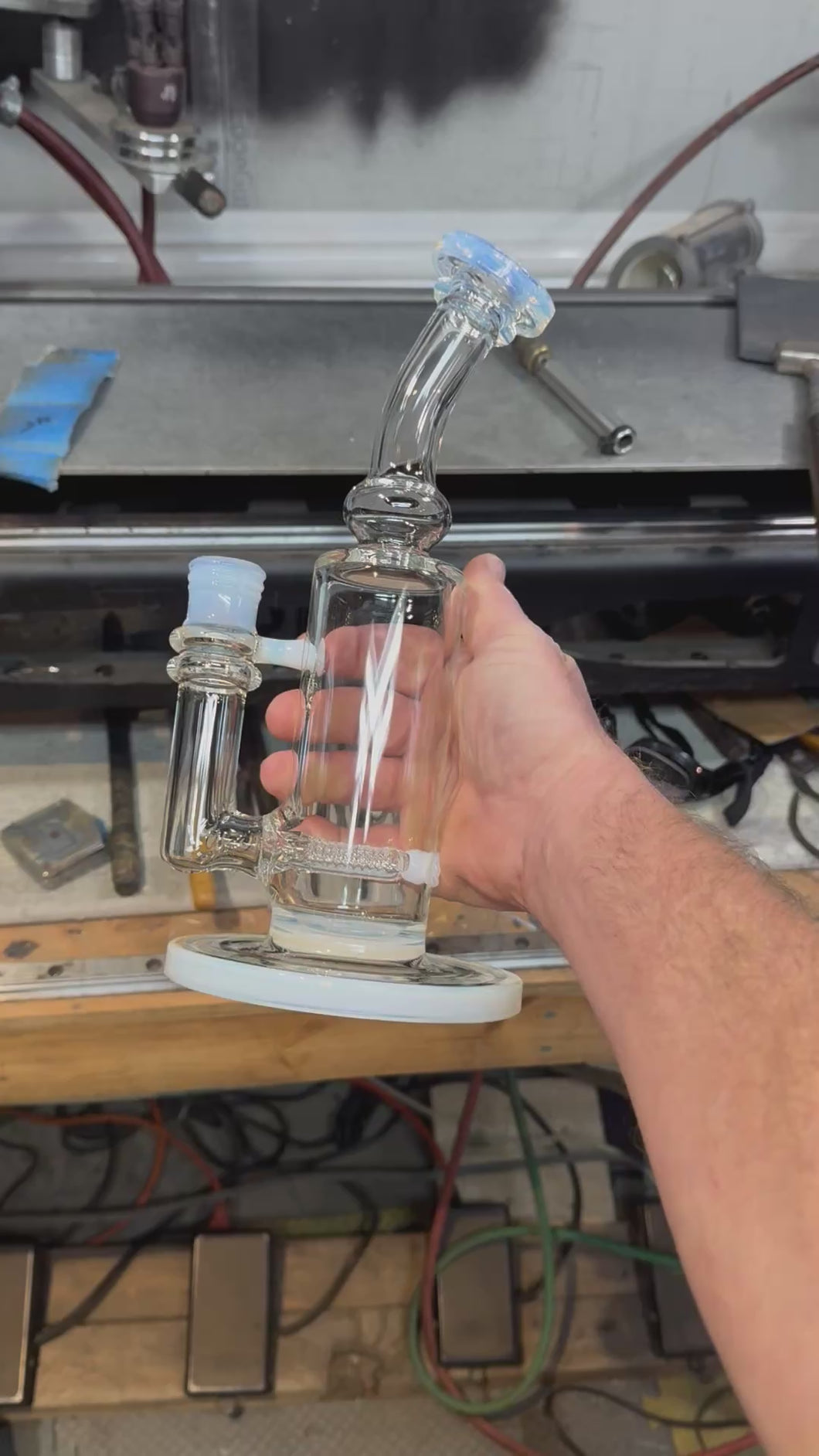 Rig style bubbler color 120hole
